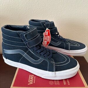 Vans Unisex High-Top Navy Sneakers – Brand New w/ Tags